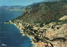 FRANCE - Cap D'Ail - Vue Aérienne De La Basse Corniche - Au Fond Beaulieu - Colorisé - Carte Postale - Cap-d'Ail