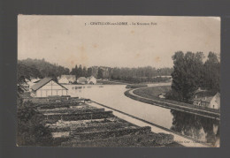 CPA - 45 - Chatillon-sur-Loire - Le Nouveau Port - Circulée En 1906 - Chatillon Sur Loire