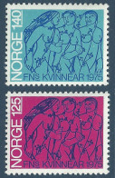 Norvège - YT 654 Et 655 - Fer Forgé - Parc Vigeland à Oslo - Unused Stamps