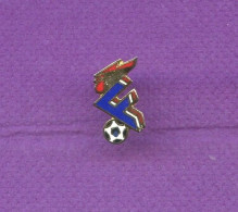 Rare Pins Federation Francaise De Football Fff Coq Egf Q107 - Football