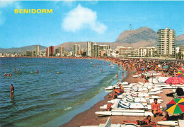 ESPAGNE - Benidorm - Plage - Animé - Colorisé - Carte Postale - Alicante