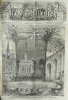 15 Août, Illumination De La Place De La Concorde Et Inauguration De Divers Monuments - Page Original 1866 - Documenti Storici