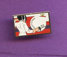 Rare Pins Escrime Jeux Olympiques Barcelone Espagne 1992 Q124 - Schermen