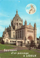 FRANCE - Lisieux - Souvenir De Passage à Lisieux - La Basilique - Colorisé - Carte Postale - Lisieux