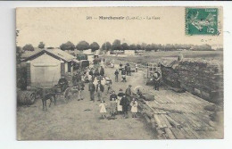 41 - MARCHENOIR  - LA GARE  - BELLE ACTIVITÉ -  CPA 1911 - Marchenoir