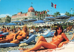 Nu Curiosa * Naturiste Naturisme * Nice Hôtel Negresco * Femme Seins Nus Nude Nue érotique érotisme - Andere & Zonder Classificatie