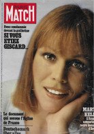 PARIS MATCH N° 1432    6 Novembre 1976.  Marthe KELLER.  Si Vous étiez GISCARD. Publicité Peugeot 104 - Desde 1950