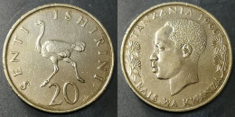 Monnaie Tanzanie - 1966 - 20 Senti - Tanzanía