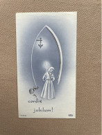 Communie - DE HOUWER Aimée - 1961 - O. L. Vrouw Van Goede Hoop - VILVOORDE - Mgr Schoenmaeckers - Communion