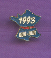 Rare Pins Politique Carte De France 1993 Dur Dur Q139 - Administrations