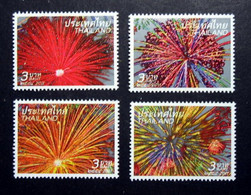 Thailand Stamp 2011 New Year 2012 - Firework - Thailand