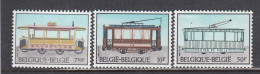 Belgium 1983 - Historic Tramway, Mi-Nr. 2131/33, MNH** - Unused Stamps