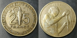 Monnaie Etats De L’Afrique De L’Ouest - 1982  - 25 Francs FAO - Otros – Africa