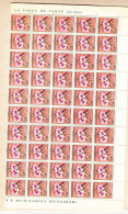 Fleurs - Congo Belge - COB 306 ** - En Feuille De 100 - - Unused Stamps