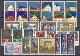 692-722 Liechtenstein Jahrgang 1978 Komplett, Postfrisch - Unused Stamps