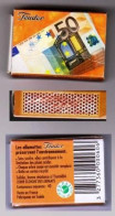 Boite D'allumettes " Feudor " Reproduction D'un Billet De 50 Euros _Di421 - Matchboxes