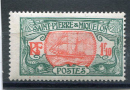 SAINT-PIERRE ET MIQUELON N° 117A ** (Y&T) (Neuf Gomme Dégradé) - Neufs