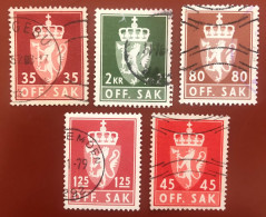 Norway - Public Question (Series) From 1955 - Gebruikt