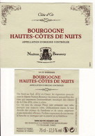 Étiquette Neuve BOURGOGNE HAUTES CÔTES DE NUITS [Nuits St Georges] - NUITON*BEAUNOY (2518)_ev50 - Bourgogne