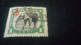 LİBERYA-1900-20    1     C.      DAMGALI - Liberia