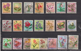 Lot De Timbres Oblitérés Du Congo Belge De 1952 YT 302 à 323 - Used Stamps