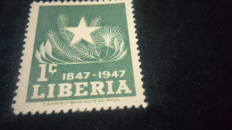 LİBERYA-1940-50    1     C.      DAMGALI - Liberia