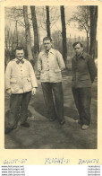 CARTE PHOTO 1940 ECRITE DE SAINT MARTIN  SOLDATS ROUSSET - FLOGNY - ET GALLOT - Guerre 1939-45