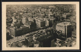 AK Zagreb, Ortsansicht Vom Flugzeug Aus  - Croatia