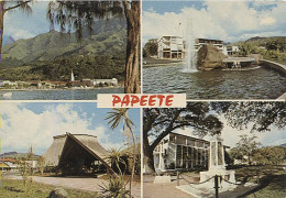 X123523 OCEANIE POLYNESIE FRANCAISE TAHITI PANORAMA SUR PAPEETE MULTI VUES MULTIVUES - Tahiti