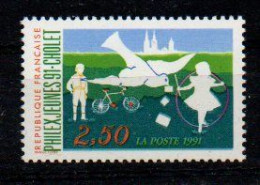 Philexjeunes  91 N° 2690 Variété Sans Cadre Inférieur ** - Unused Stamps