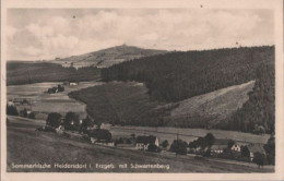 76256 - Heidersdorf - Mit Schwartenberg - Ca. 1955 - Annaberg-Buchholz