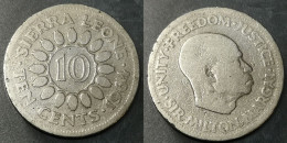 Monnaie Sierra Leone - 1964 - 10 Cents - Sierra Leona