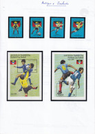 Antigua Et Barbuda - Football - Collection Vendue Page Par Page - Neuf ** Sans Charnière - TB - Antigua And Barbuda (1981-...)