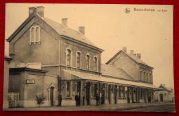 CPA 1924 Benonchamps, La Gare. Bastogne - Bastenaken