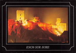 LUXEMBOURG - Esch Sur Sûre - Les Illuminations Du Château - Carte Postale - Esch-Sauer