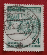 Cycling,  Byke Ciclism, Germany Democratic DDR 1953  Used Stamp - Cycling
