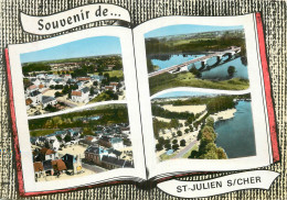 41 SOUVENIR DE SAINT JULIEN SUR CHER MULTIVUES EN FORME DE LIVRE - Mer