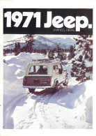  AUTOMOBILE 1971 JEEP  - Turismo