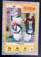 DREAM WORKS EROI 2012 - FIGURINA "MADAGASCAR3 N. 35 - I PINGUINI" - Argentata - Other & Unclassified