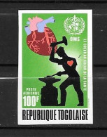 PA - 1972 - N° 176 **MNH - Mois Mondial Du Coeur - Togo (1960-...)