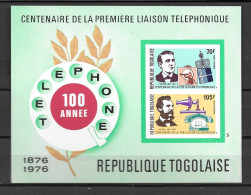 BF - 1976 - N° 93 **MNH - 100 Ans Première Liaison Téléphonique - Togo (1960-...)