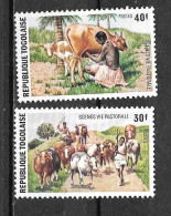 1974 - N° 822 à 823**MNH - Scène De La Vie Pastorale - Togo (1960-...)