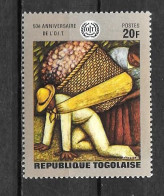 1970 - N° 651 **MNH - 50 Ans O.I.T. - Togo (1960-...)