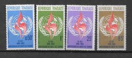 1963 - N° 390 à 393 **MNH - 100 Ans Abolition Esclavage - Togo (1960-...)