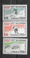 1960 - N° 300 à 302 **MNH - Jeux Olympiques De Squaw Valley - Togo (1960-...)