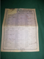 CALENDRIER PROTESTANT 1916 ( ORPHELINS IMPRIMEURS A LA MAISON PATERNELLE A MONTAUBAN ) - Grand Format : 1901-20