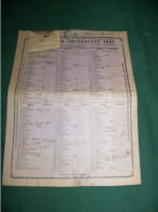 CALENDRIER PROTESTANT 1916 ( ORPHELINS IMPRIMEURS A LA MAISON PATERNELLE A MONTAUBAN ) - Groot Formaat: 1901-20