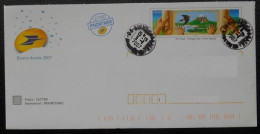 Enveloppe PAP De Service La Poste Timbre Environnement  Oblitéré - Storia Postale