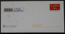 Enveloppe PAP De Service La Poste Timbre Meilleurx Voeux 2008  Neuf  Avec Son Carton Non écrit - Cartas & Documentos