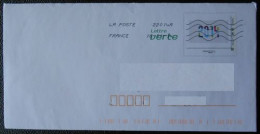 Enveloppe PAP De Service La Poste Timbre 2014  Oblitéré - Cartas & Documentos